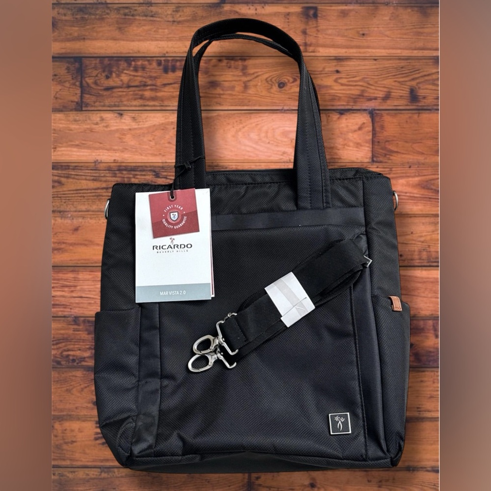 Ricardo Beverly Hills Black Laptop/Carry On/ Tote RDIF Protection Mar Vista 2.0